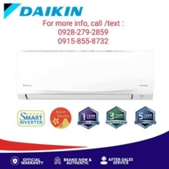 DAIKIN 0.8HP Split Type Inverter Airconditioner