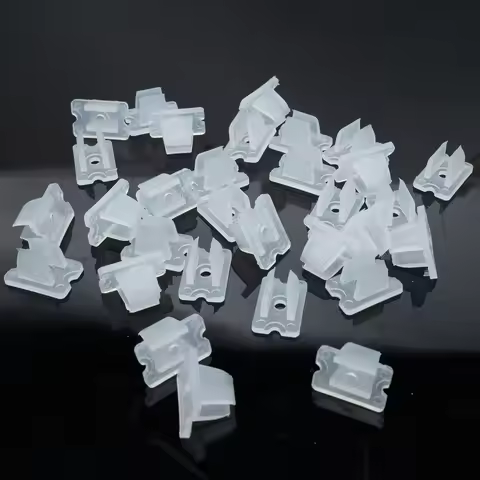 Neon Strip Clip 6x12mm / 8x16mm 12mm/15mm LED Fixing ABS Plastic Mounting Clips 5V 12V 24V Waterproo