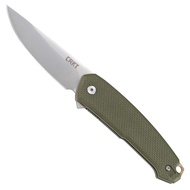 Tueto EDC Pocket Knife: Everyday Carry Utility Folder, Plain Edge Drop Point Blade with Liner Lock,