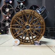 [1PC] New Sport Rim 17inch RX Racing VS01 17X7.5JJ ET40 5H113 Light Bronze