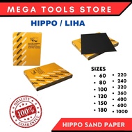 SANDPAPER GRIT / SANDING PAPER / SAND PAPER / WATERPROOF / ABRASIVE PAPER / LIHA 100 PCS