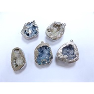 [Baojun Spar Pavilion]~5 Pendants, Crystal Surface Electroplating Plus Color DZS-2