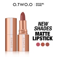 O.TWO.O New Shades Matte Lipstick/Gincu Matte Shades Baharu/霧麵持色口紅新色-3 Colors