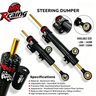 Stabilizer Steering Dumper Matris 16 Click Function 250MM Steering Dumper Matris for Ninja RR R SS R