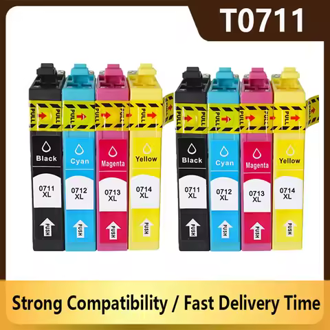 T0711 T0712 T0713 T0714 Ink Cartridge for Epson Stylus DX4000 DX4050 DX4400 DX5000 DX4450 DX5050 DX6