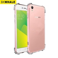 Oppo R9 R9s Plus R11 R11s Plus Casing Airbag Anti Shock Transparent Case Phone Cover