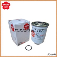 FC-1001 Sakura Fuel Filter FC1001 J8620900 P550390 FF5160 SFF0900 JFC-16000 BF7534 WK940/11x MB22090