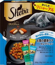 Sheba - Sheba - Duo Plus 貓糧 夾心酥 (腸胃保健精選4種口味) 20g X 10袋【平行貨品】M1-2
