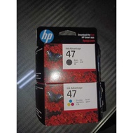 Hp Cartridge 47 (Genuine) Black 6ZD21AA , Color 6ZD61AA Hp DeskJet Ink Advantage Ultra 4800 4900