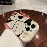 Cute Cartoon Pochacco Melody Phone Case For OPPO A94 4G A93 A73 4G A54 4G A77S A57 4G A77 4G A12E A1