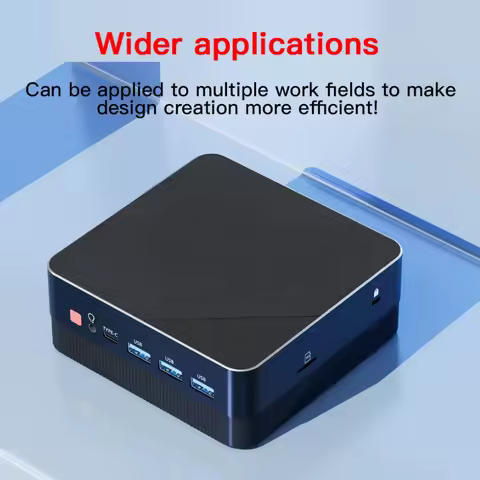 SZBOX Ryzen 5 5500U MINI PC Windows 11 Pro DDR4 3200Mhz NVME SSD WIFI BT Desktop Gamer Computer