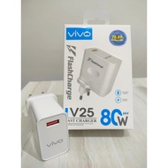 Vivo V25 Supervooc Brand Adapter Vivo 80w Fast Charger Without Cable