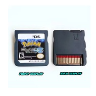 Bandai | Pokemon NDS Game Card Diamond Pearl HeartGold SoulSilver Platinum US Version R4 Card Editio