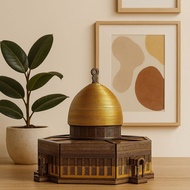 Miniature Mosque Al Aqsa Qubbat As Sakhrah Palestine Dome Of Rock
