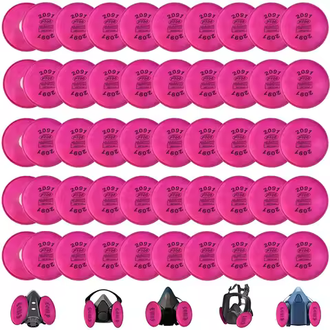 Lots of Painting Spray Industry 2091/2097 Particulate filter P100 for 3m 6800 7502 6200 Series Respi