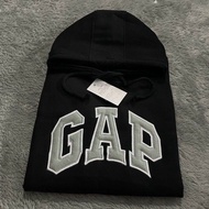 sweater hoodie gap terbaru logo texs bordir premium full tag labe new arrival Jumbo XXL BIG SIZE