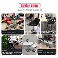 ‍🚢Chair Lift Bar Stool Modern Minimalist Bar Chair High Stool Home Bar Stool Front Desk Bar Chair Chair Backrest a