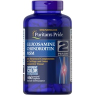 Puritan's Pride Glucosamine Chondroitin & MSM Joint Soother Coated Caplets