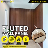 Fluted Panel 9.5kaki / 2900mm Wall PanelWall WPC PVC Board Woodstrip Woodstrips 9.5ft