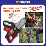 Milwaukee M12 FUEL™ HATCHET™ Electric Pruning Saw / Cordless Mini Chainsaw / Pruner Saw / Gardening 