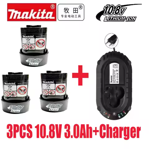 Makita 10.8V battery 3.0Ah2.0Ah ,rechargeable replacement tool battery,10.8V BL1013 BL1020 BL1030 TD