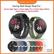 For COROS PACE 3 , Pace Pro , COROS VERTIX , COROS APEX 2Pro , APEX PRO , APEX 46MM Strap Side Sewin