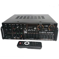 Fleco Power Amplifier Bluetooth AVMP-326A Ampli Suara Stereo Untuk Karaoke