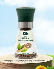 Tiêu Sọ Hạt Phú Quốc - Cối Xay Tiêu 45gr Dh Foods