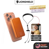 (LIVE Exclusive) LionShield 3C/CCC Certified 10000 mAh Magnetic Powerbank 22.5W Fast Charging Wirele