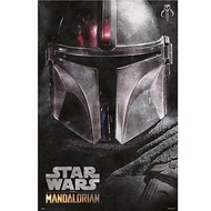 【星際大戰】Star Wars 曼達洛人 (暗黑特寫) - 進口海報