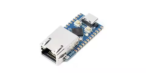5pcs Waveshare RP2040-ETH Mini Development Board RP2040 Ethernet Port Module Raspberry Pi Microcontr