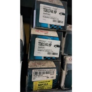 Trestor Advantage Front Brake Pad TDB1744HP NHP353 Subaru Legacy 2.0 DB1744 (CLERANCE STOCK)