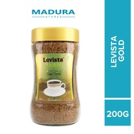 Levista Gold Pure Coffee 200g (Bottle) Instant Coffee