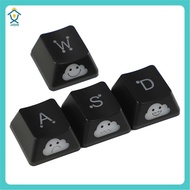Keycap Set WASD Broadside Lighting Key Cap for Mechanical Keyboard Compatible with MX Switch