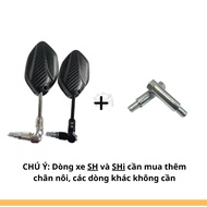Rearview Mirror, 360 DEGREE ROTATION Rearview Mirror