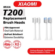 Replacement Toothbrush Heads Compatible with XIAOMI T200 2 PCS Professional Electric Toothbrush Head