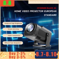 HY320 Pro Mini Projector Android 13.0 4K WiFi Portable LCD Home Theater Smart Projector