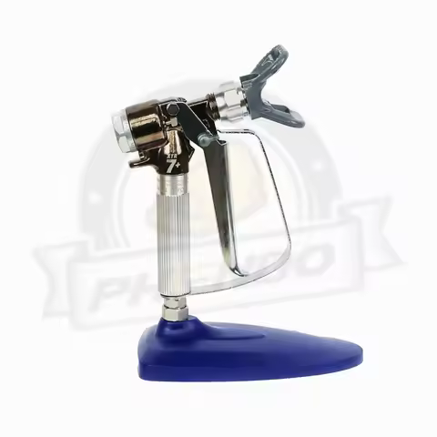 PHENDO Airless Spray Gun XTR5+ XTR7+ for 500Bar Spraying Paint Jobs Round Handle, 4-Finger Trigger, 
