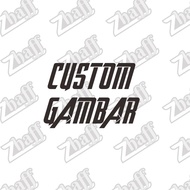STIKER GARSKIN M200 PREMIUM ANTI LUNTUR FREE STICKER BATRE