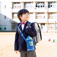 【孔雀Peacock】800ML 兒童316不鏽鋼保溫杯(專屬杯套)恐龍-藍