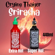 Sauce Sos Cili Chili Sriracha Hot & Super Hot Crying Tiger Halal Extra 200ml | 440ml