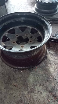 Velg kaleng Oem Jimny R15 lebar 8.5 Pcd 5x139