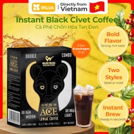 [IRUJA] Luwak Hucafood Black Instant Weasel Coffee Box 24g