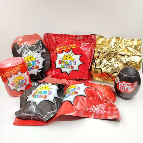 Ryan's World Original Blind Bags Pocket Watch Series Mystery Putty Mystery Sand Ultra Rare Gold Acti