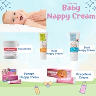 Nappy Rash Cream (Sudocream / Pureen / Drapolene / Buds) Newborn Baby Nappy Cream