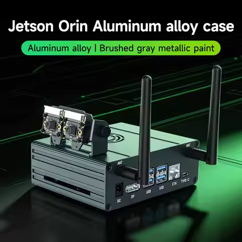 Yahboom Jetson Orin Case Aluminum Alloy Optional Camera Holder Suitable For Jetson Orin Nano SUPER J