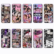 for VIVO V27 V27E V29 S1 Pro V29E S7E S7 V2027 K-POP Soft black TPU case