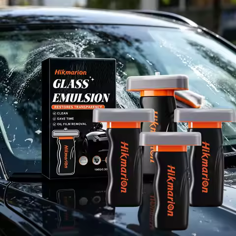 Handheld Glass Emulsion Oil Film Remover Erase Oil Film Smudge Improve Vision Clarity Hydrophobic Wi