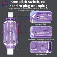 LANRUI V587 Engineering Box DFU Cable One-Click DFU Recovery Samsung Download Mode For iPhone Androi