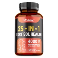 Cortisol 25-in-1 Cortisol Supplement for Men and Women with Ashwagandha Rhodiola Rosea and L-Theanin
